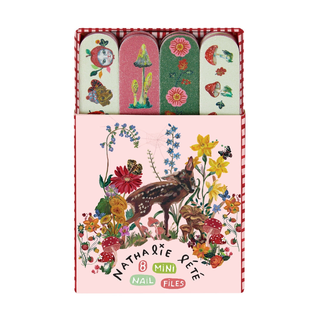 Forest Folk 8 Mini Nail Files in 4 designs