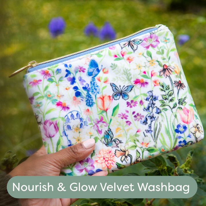 Flower of Focus Power Through Nourish & Glow Gift Set
