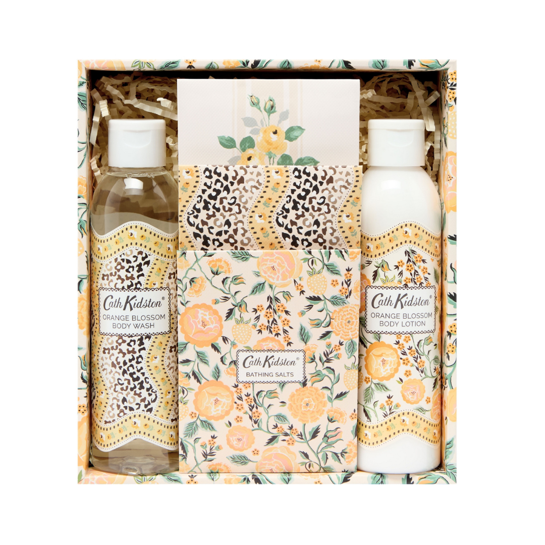 Leopard Bathing Gift Set