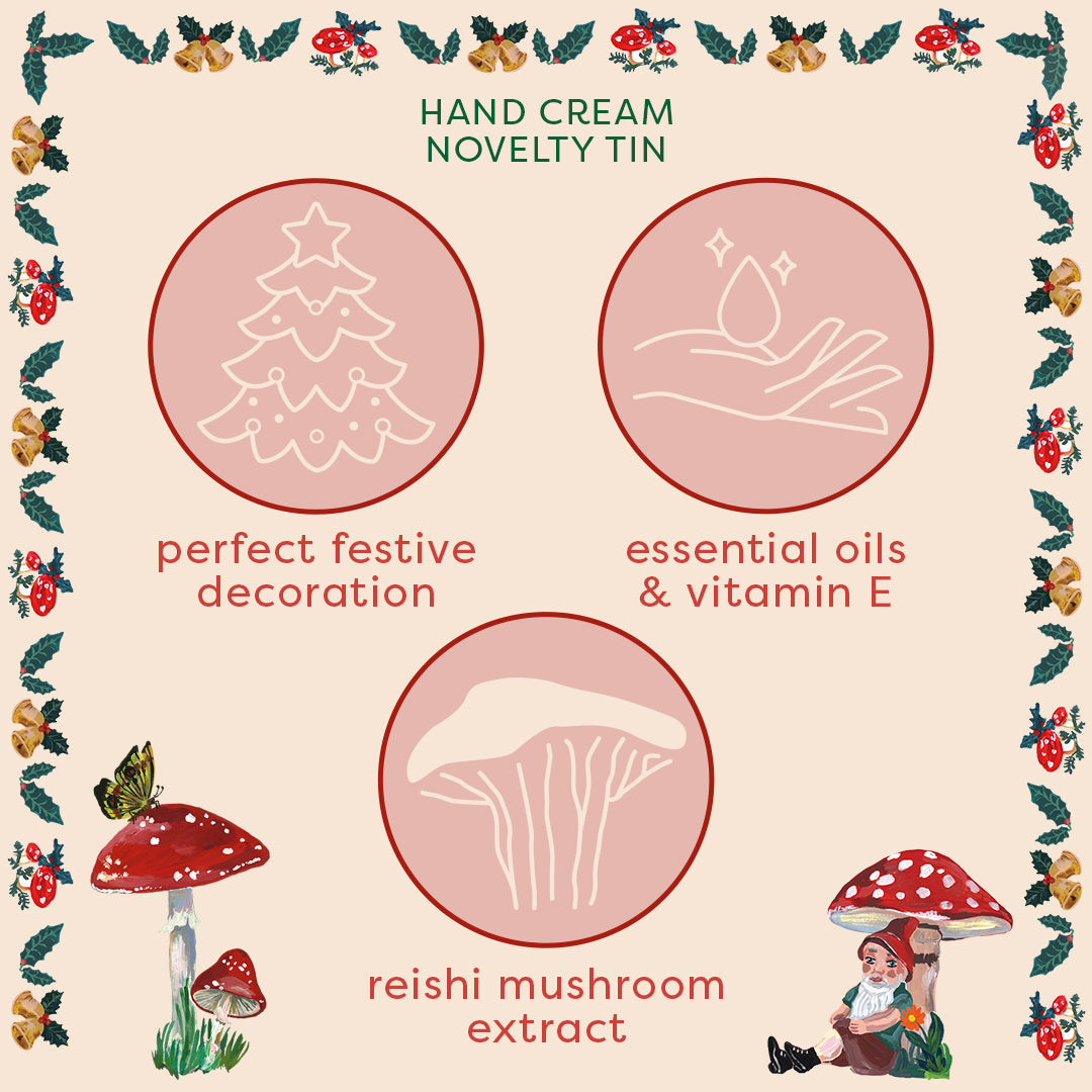 Christmas Hand Cream Novelty Tin