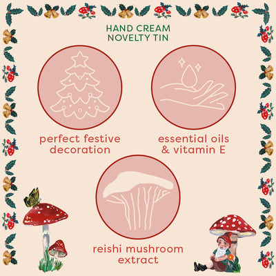 Christmas Hand Cream Novelty Tin