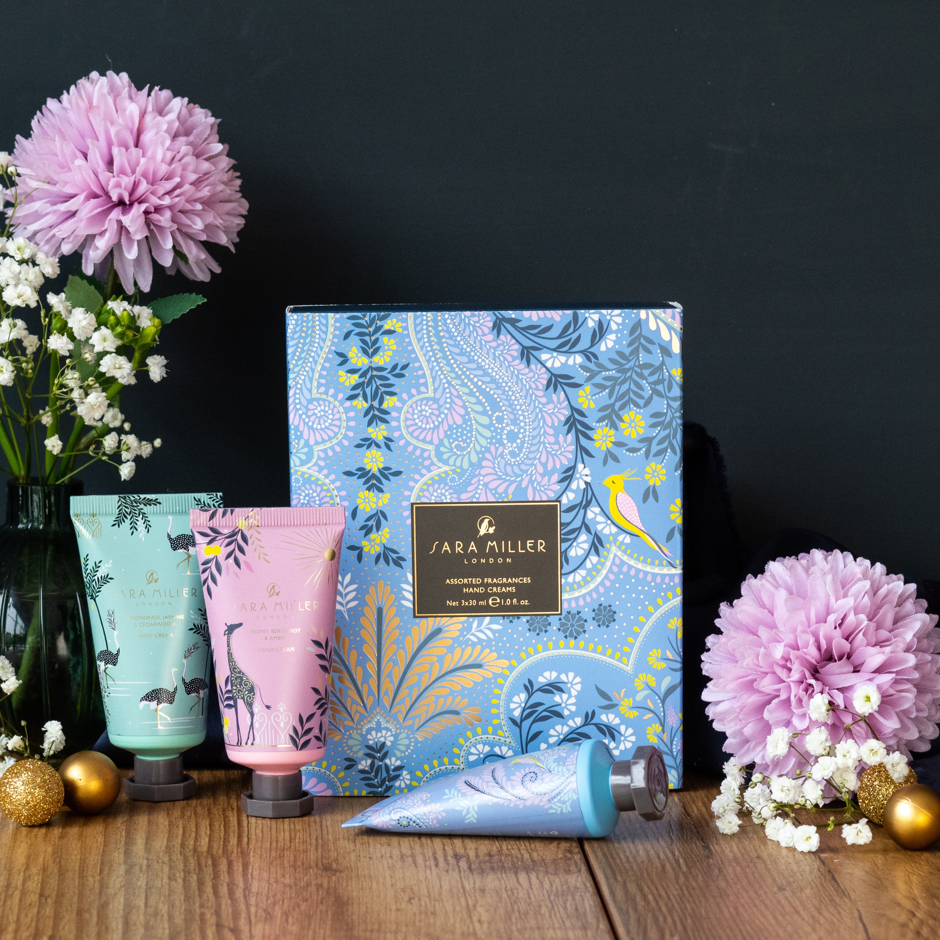 MÖDERE harmonizing cream WOMEN 3本セット Savannah Assorted Hand Cream Trio, 3 x 30ml – Heathcote & Ivory