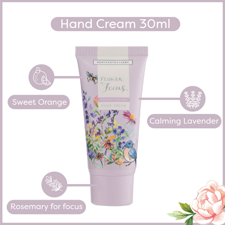 Flower of Focus Power Through Nourish & Glow Gift Set