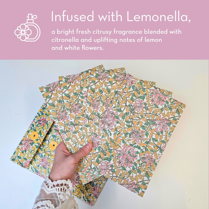 The Modern Homemaker Lemonella Scented Drawer Liners
