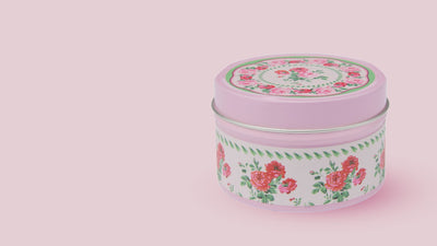 Coming Up Roses Candle Tin