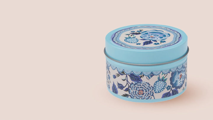 Strawberry Fields Candle Tin