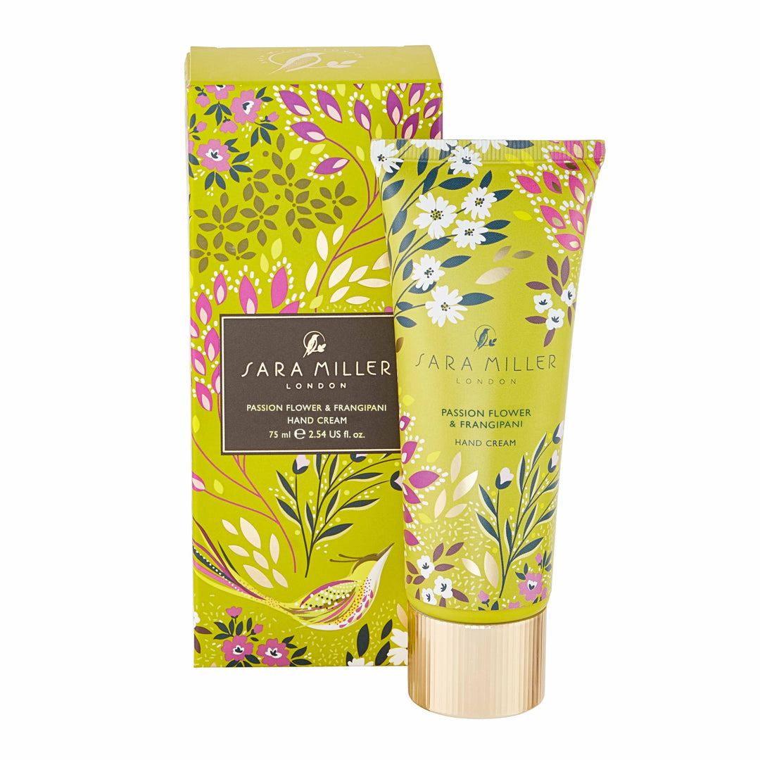 Sara Miller Haveli Garden Passion Flower and Frangipani Hand Cream - Heathcote & Ivory