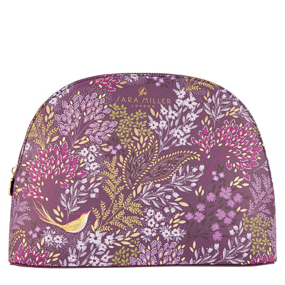 Sara Miller Haveli Garden Large Cosmetic Bag - Purple - Heathcote & Ivory