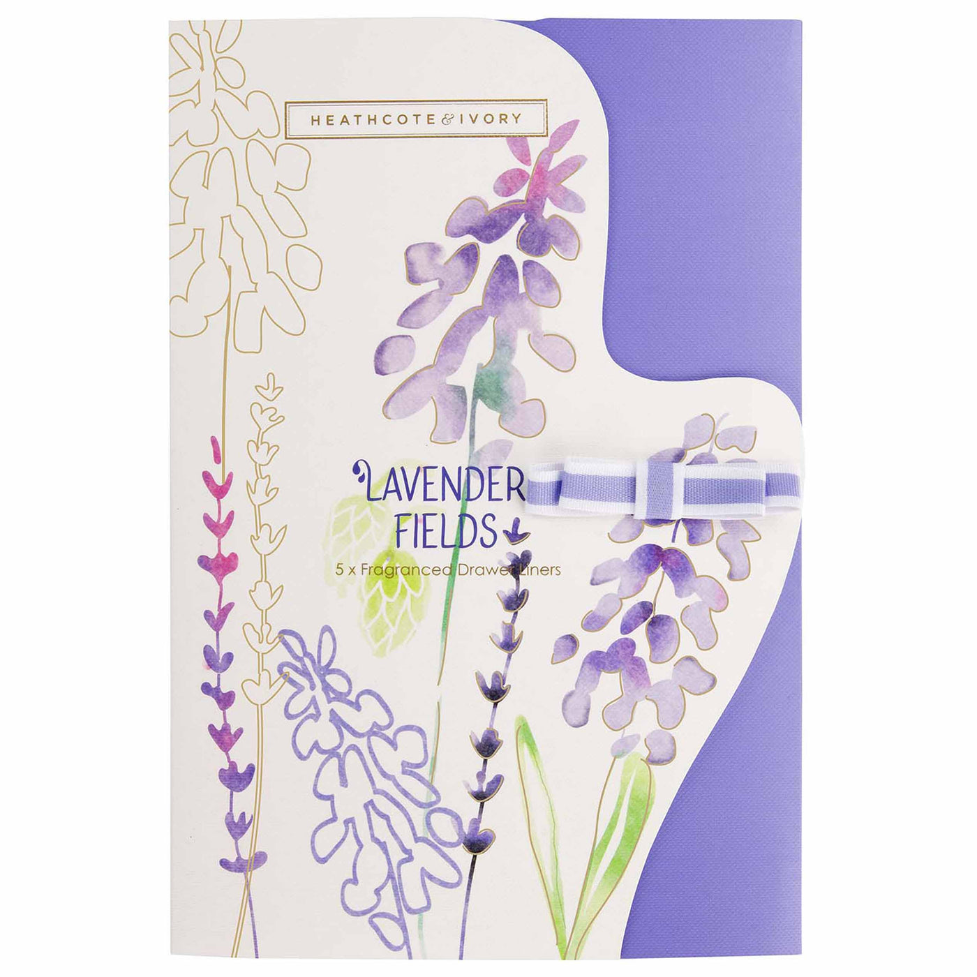 Lavender Fields Fragranced Drawer Liners - Heathcote & Ivory