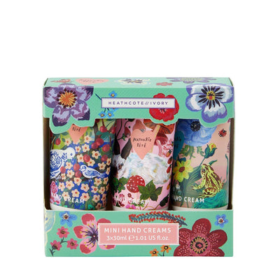 Myrtle Woods Mini Hand Creams - Heathcote & Ivory