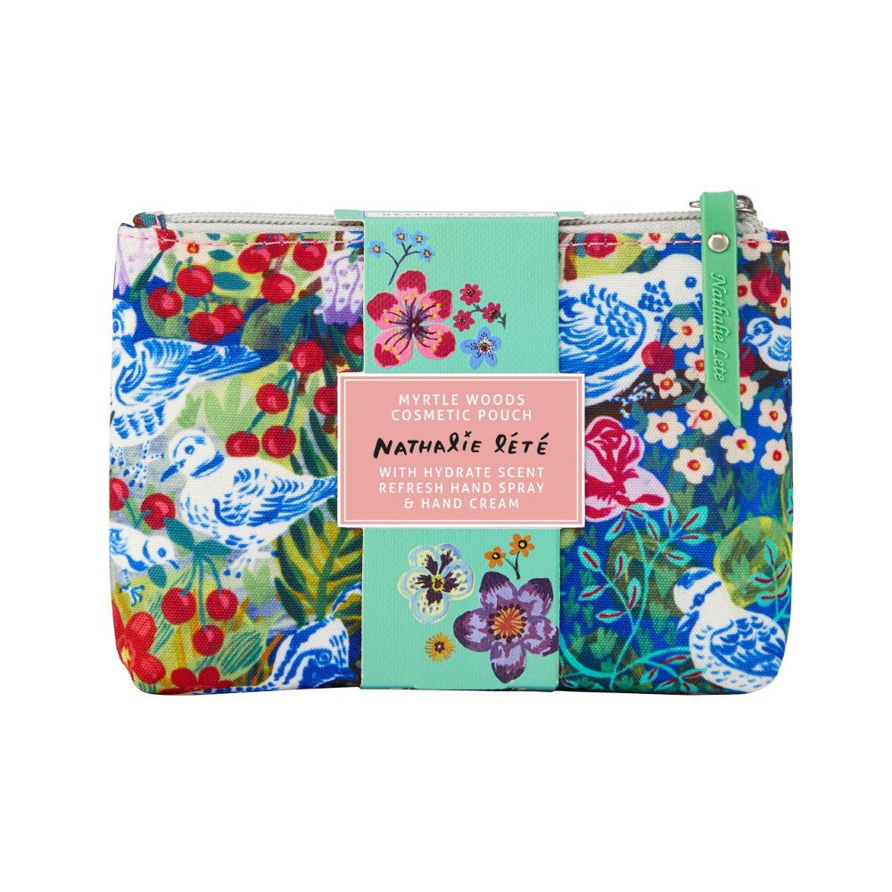 Myrtle Woods Cosmetic Pouch - Heathcote & Ivory