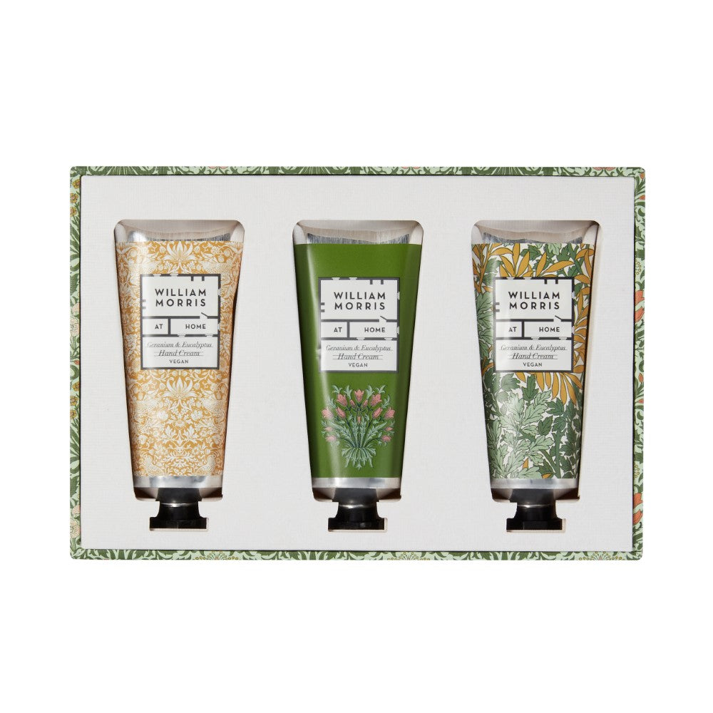 Useful & Beautiful Geranium and Eucalyptus Hand Cream Trio - Heathcote & Ivory