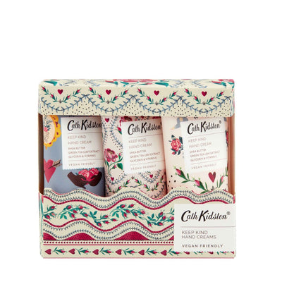 Cath Kidston Keep Kind Hand Cream Trio - Heathcote & Ivory