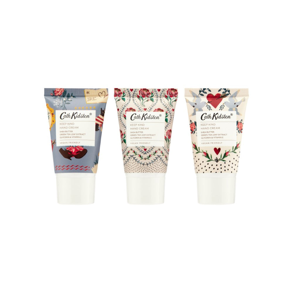 Cath Kidston Keep Kind Hand Cream Trio - Heathcote & Ivory