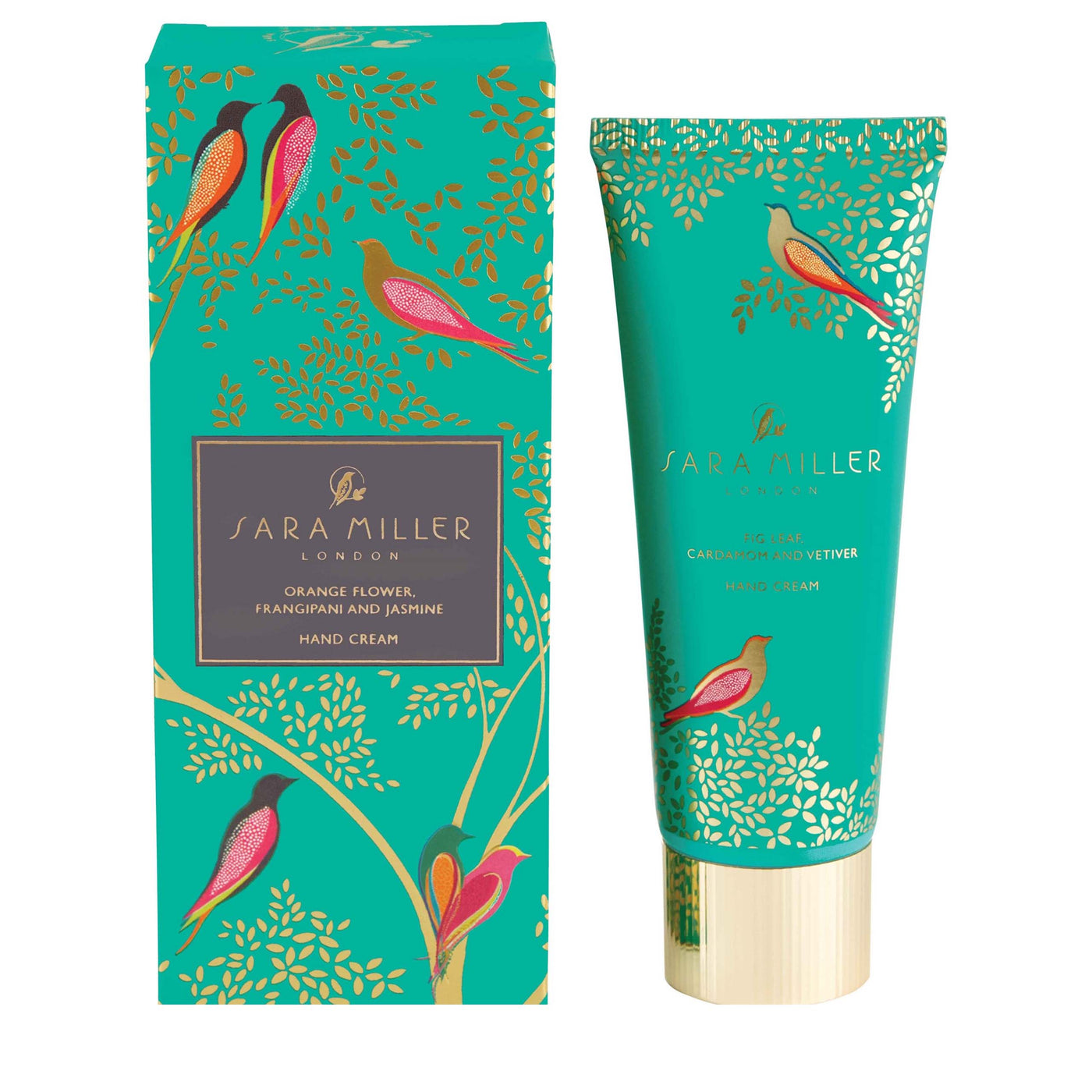 Sara Miller Fig Leaf, Cardamom & Vetiver Hand Cream - Heathcote & Ivory